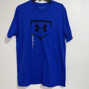 Under Armour Loose Coupe Lache Lightweight Shirt Mens LARGE Big Logo